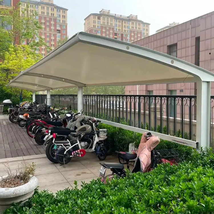 城口县膜结构电动车棚